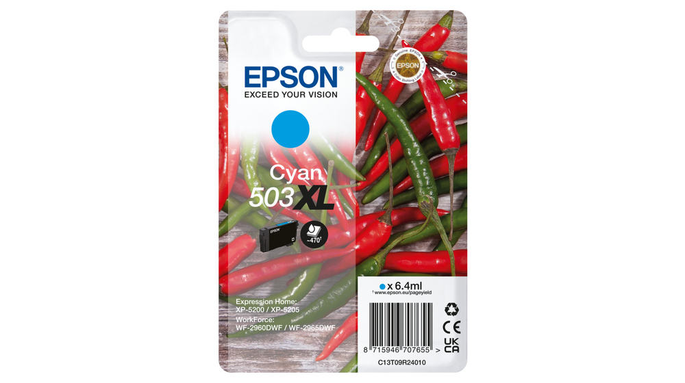 EPSON 503XL/T09R24 (Peperoni) cyan Druckerpatrone