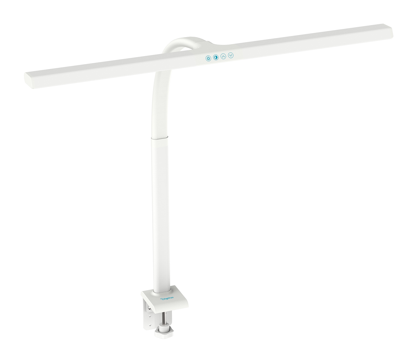 DIGITUS LED Schreibtisch-Leuchte 80cm, 2400lm, 16W, weiß