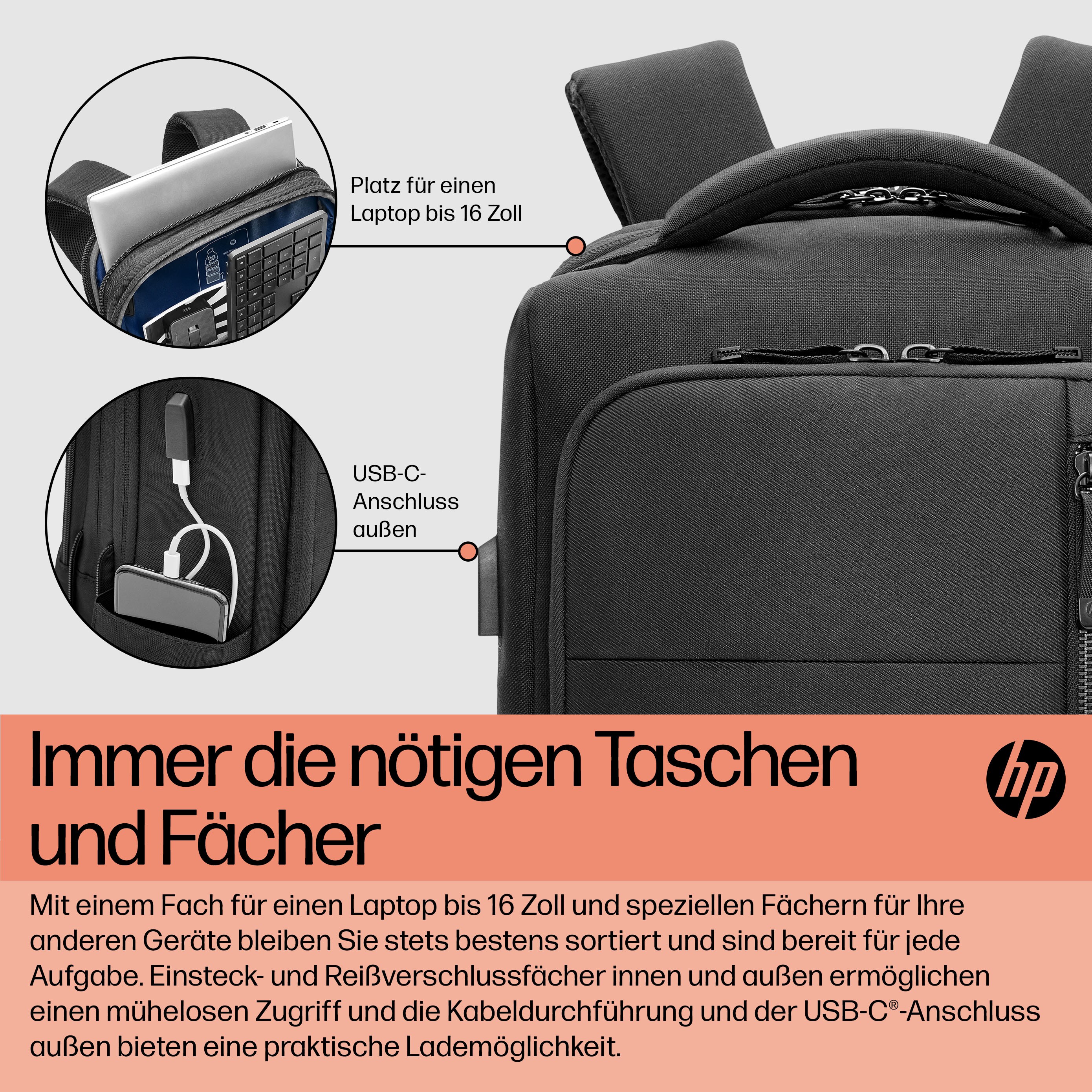 HP Renew Executive 40,64cm 16Zoll Laptop Backpack Smartbuy