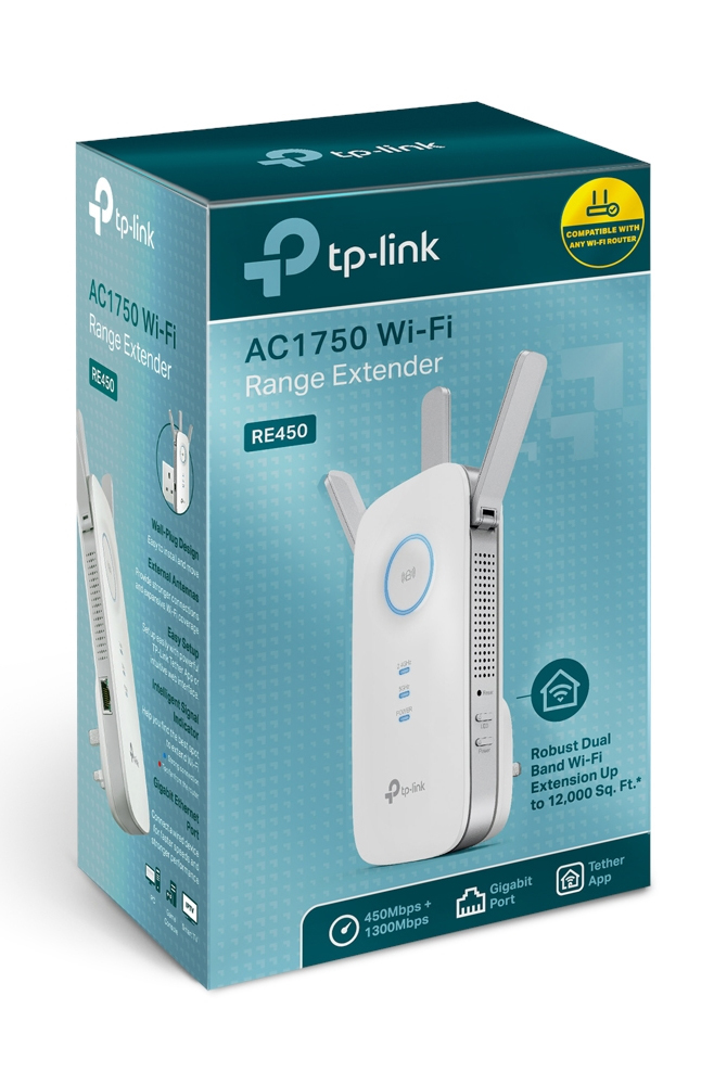 RE450 Range Extender AC1750, Repeater