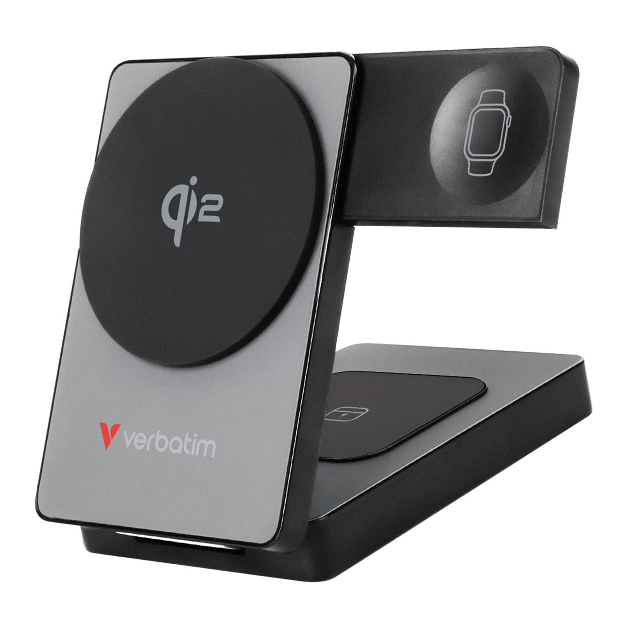 Verbatim Charge´n´Go Qi2 Power Bank 5000 mAh grey