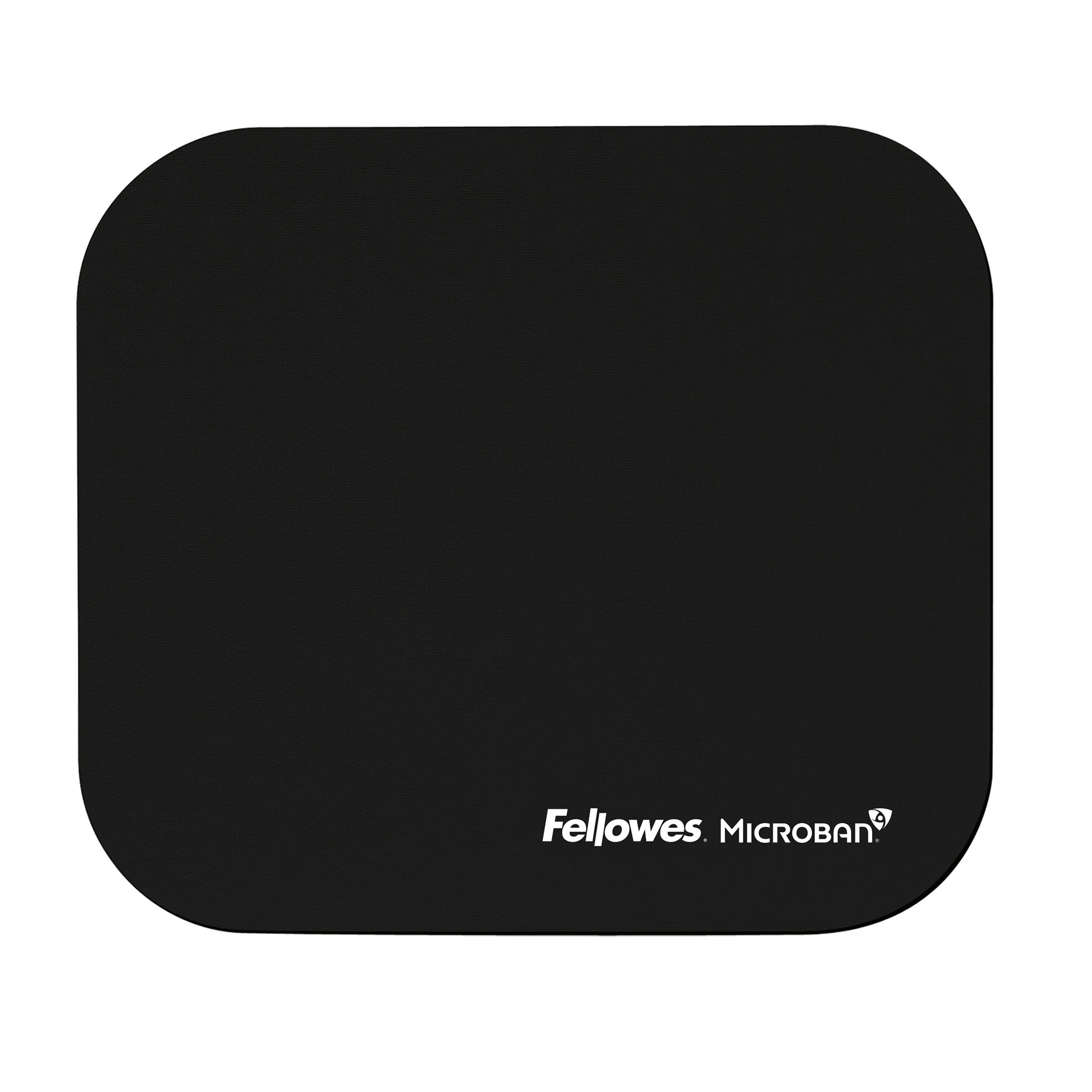 Fellowes Mauspad Microban 19,20x22,60cm Schwarz