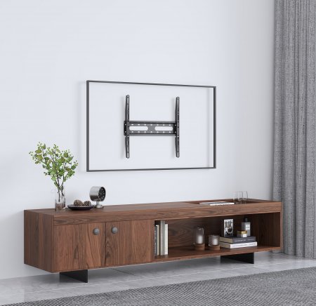 MANHATTAN Ulraflache TV-Wandhalterung 32-55 Zoll 45kg starr