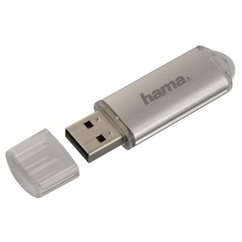 hama USB-Stick Laeta silber 128 GB, 1 St.