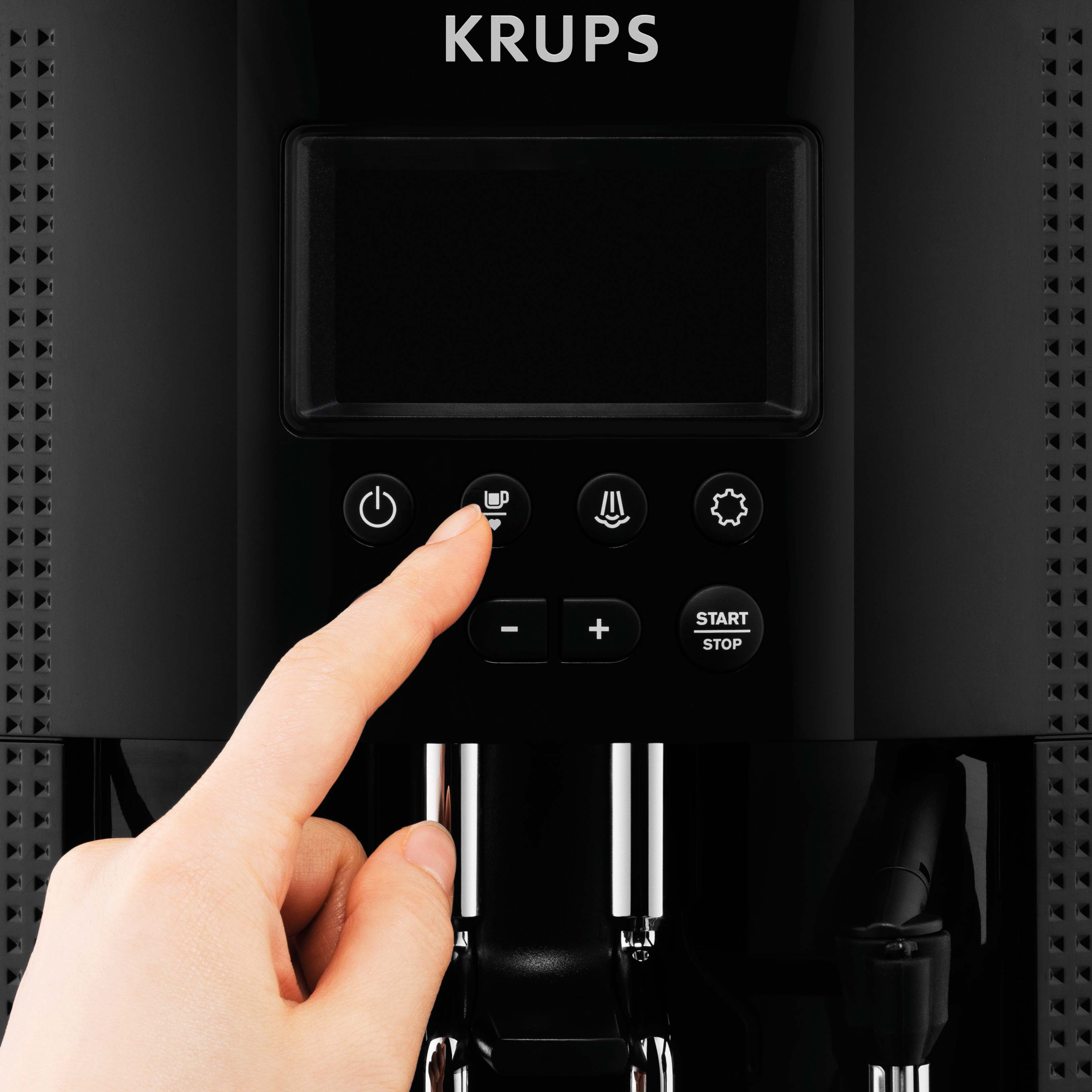 KRUPS EA8150 Kaffeevollautomat schwarz