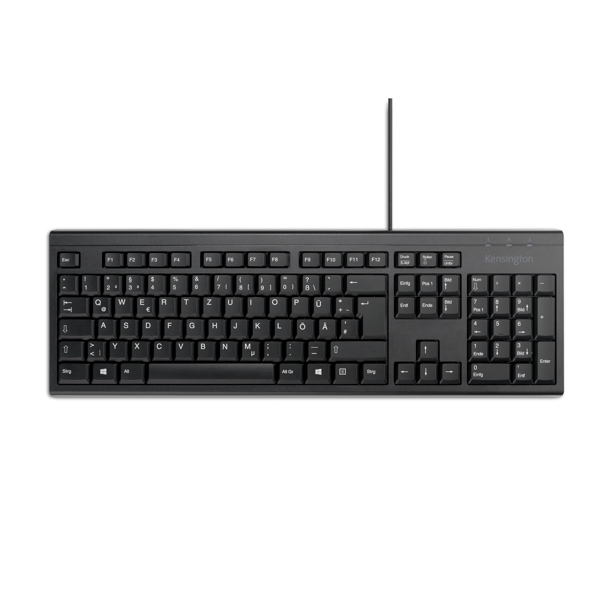 Kensington KB100 EQ Tastatur kabelgebunden schwarz