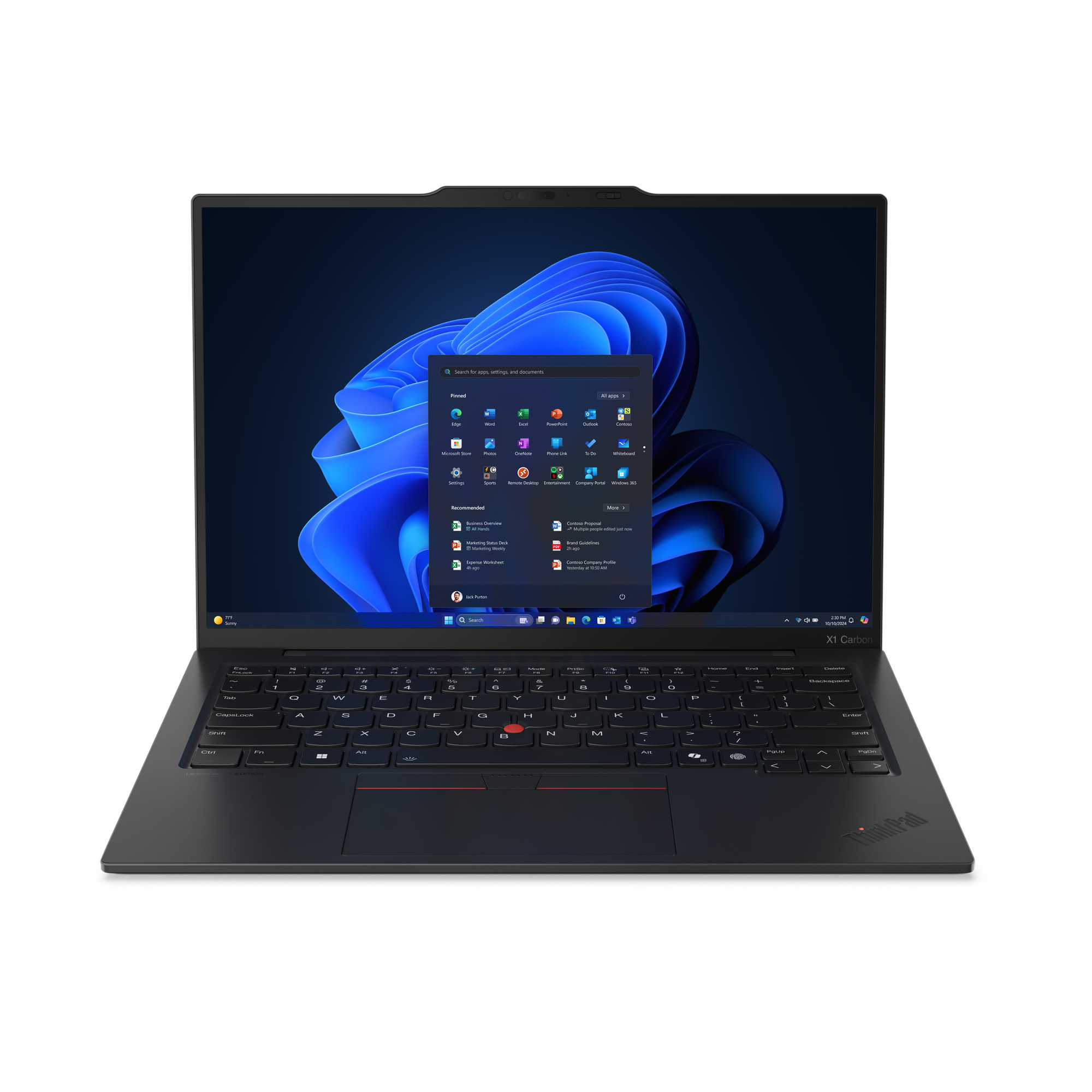 LENOVO ThinkPad X1 Carbon G13 Intel Core Ultra 7 258V 35,56cm 14Zoll 2.8K 32GB 2TB SSD UMA W11P Copilot+PC 5G Black TopSeller