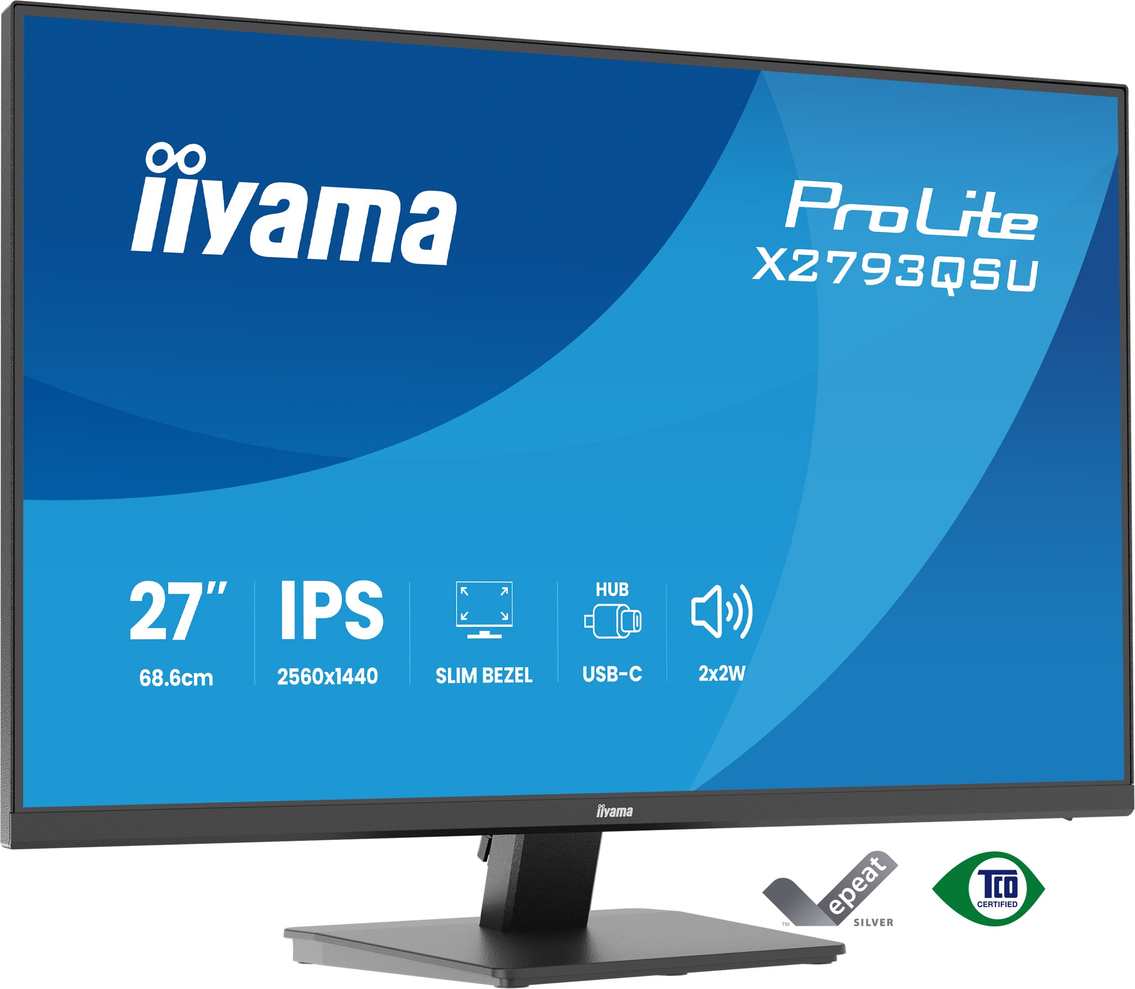 27IN IPS 4-SIDE SLIM BEZEL 2560X1440 QHD 1MS (MPRT) 350CD/M