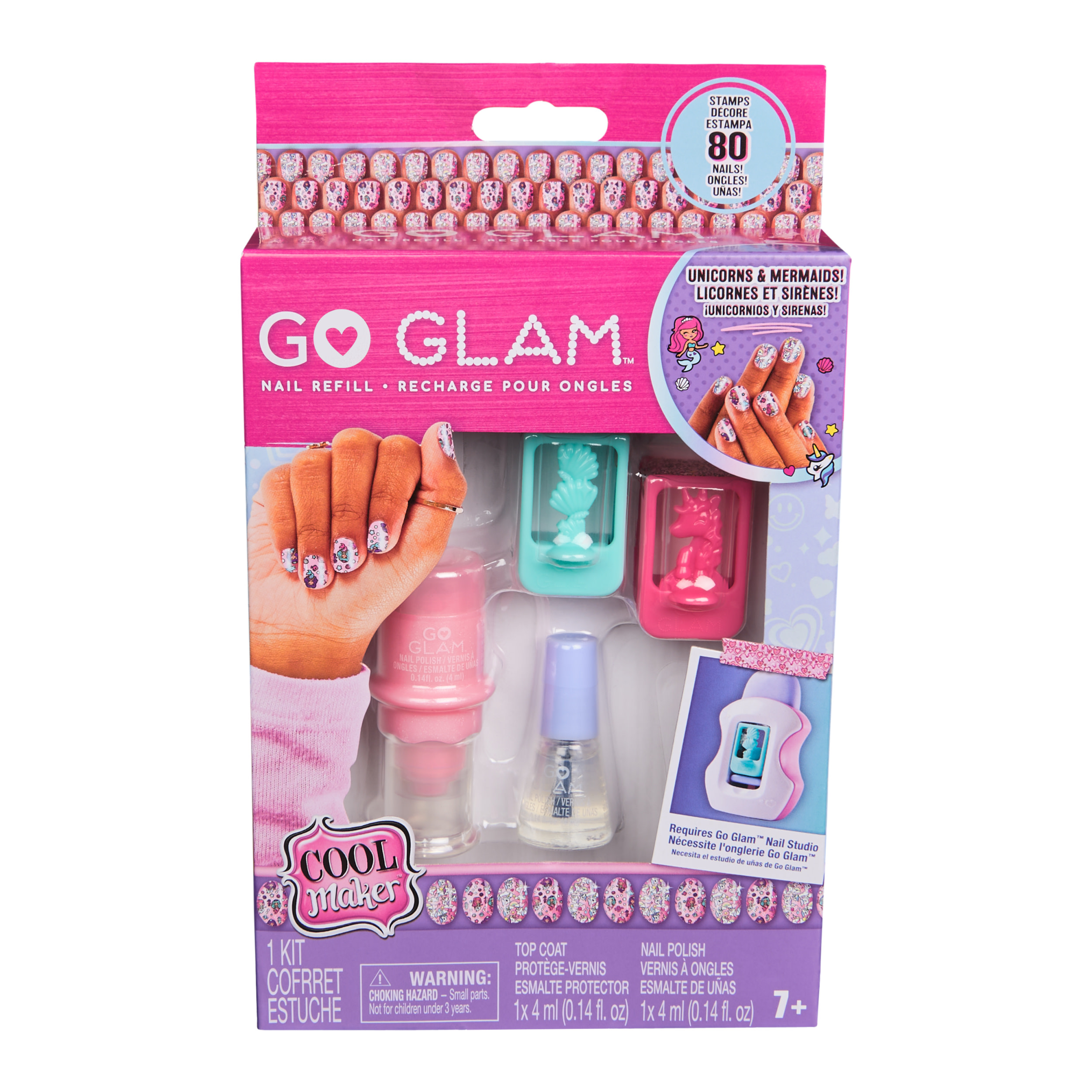 Cool Maker - Go Glam Nagel Salon Nachfüllset, Basteln