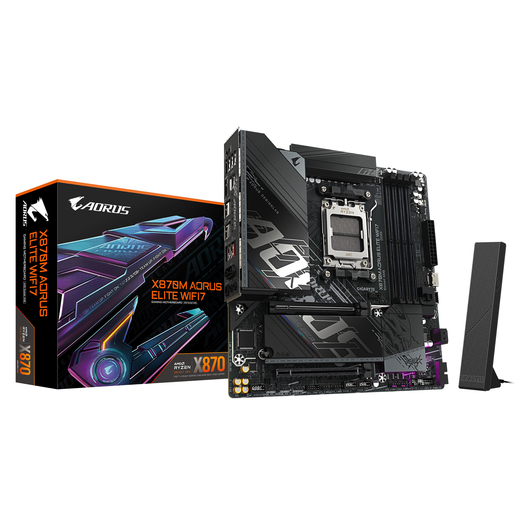 Gigabyte X870M AORUS ELITE WIFI7 (X870,AM5,ATX,DDR
