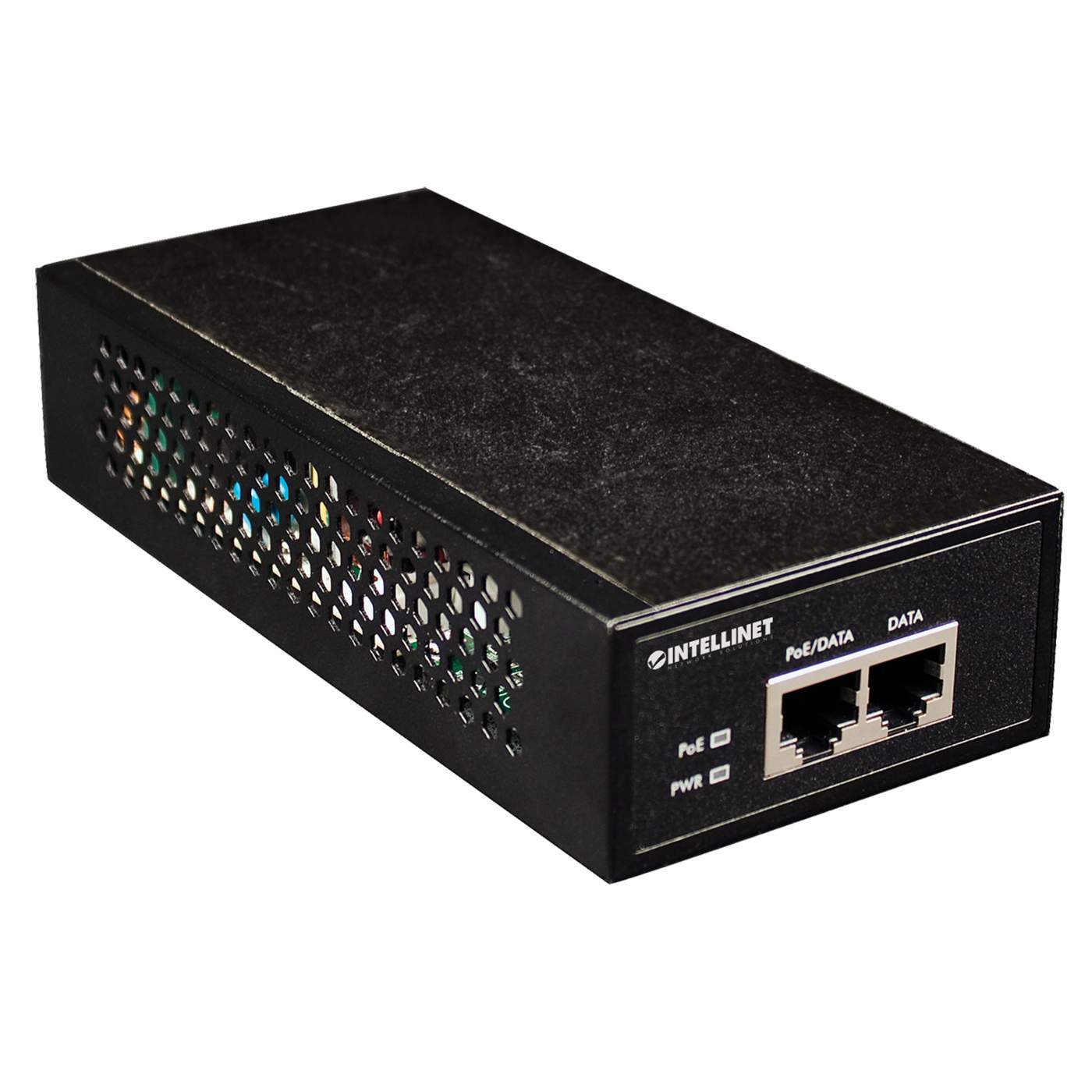 INTELLINET PoE+ Injektor 1-Port Gigabit 30W schwarz