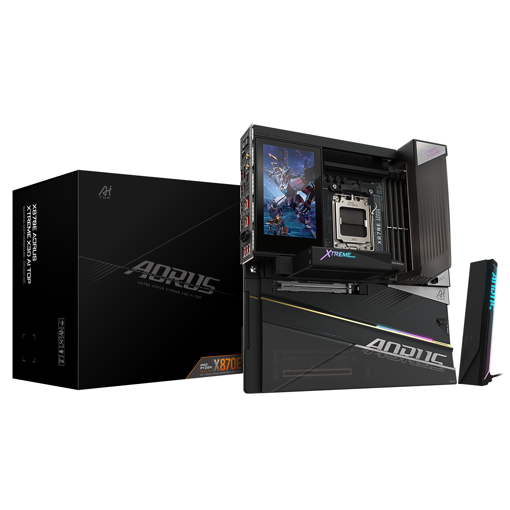 Gigabyte X870E Aorux Xtreme X3D AI Top (X870E,AM5,E-ATX,DDR5