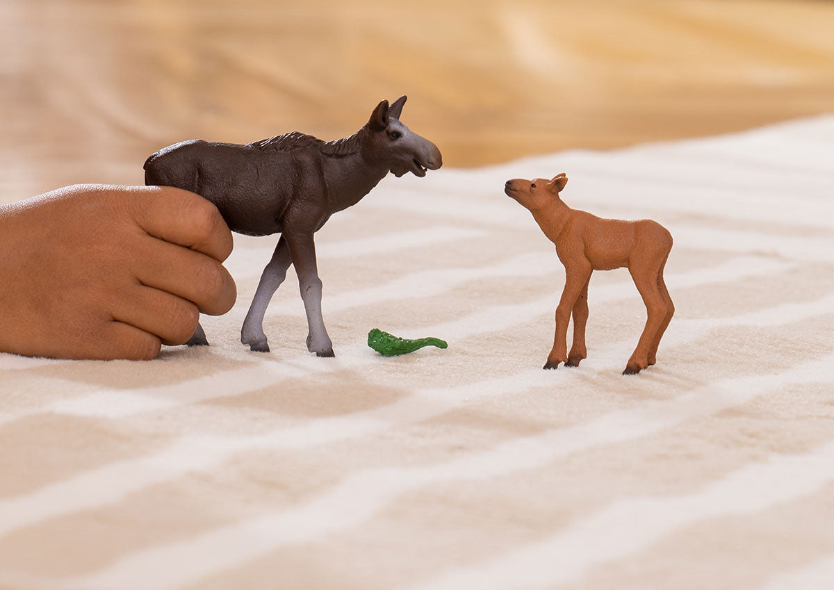 Wild Life Elchkuh mit Kalb, Spielfigur