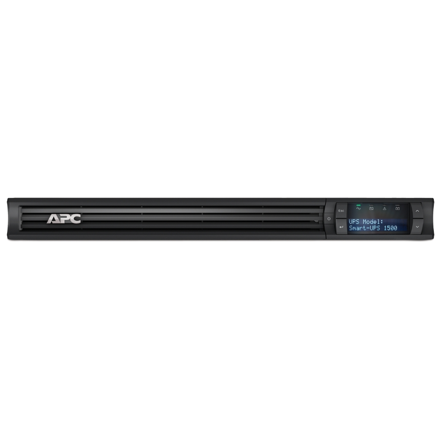 APC Smart-UPS 1500 LCD UPS rack-mountable AC 230V 1000Watt 1500VA RS-232 USB output connectors 6 1U Black