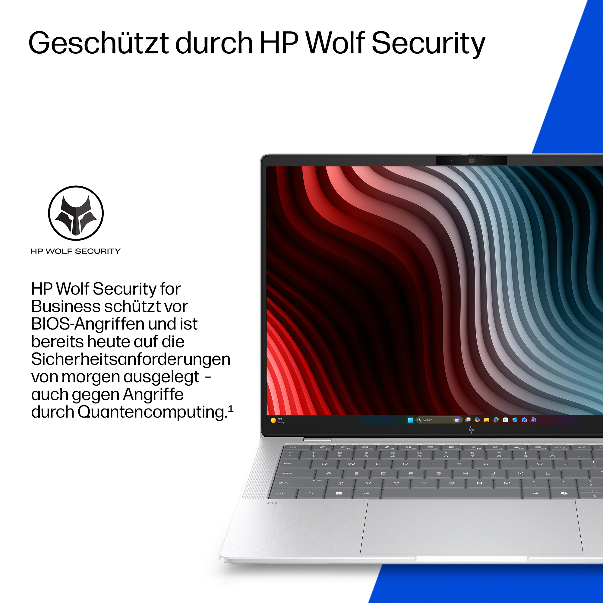 HP EliteBook X G2a AMD Ryzen AI 5 435 35,56cm 14Zoll 2,8k 32GB 512GB/SSD W11P 3J Gar (DE)