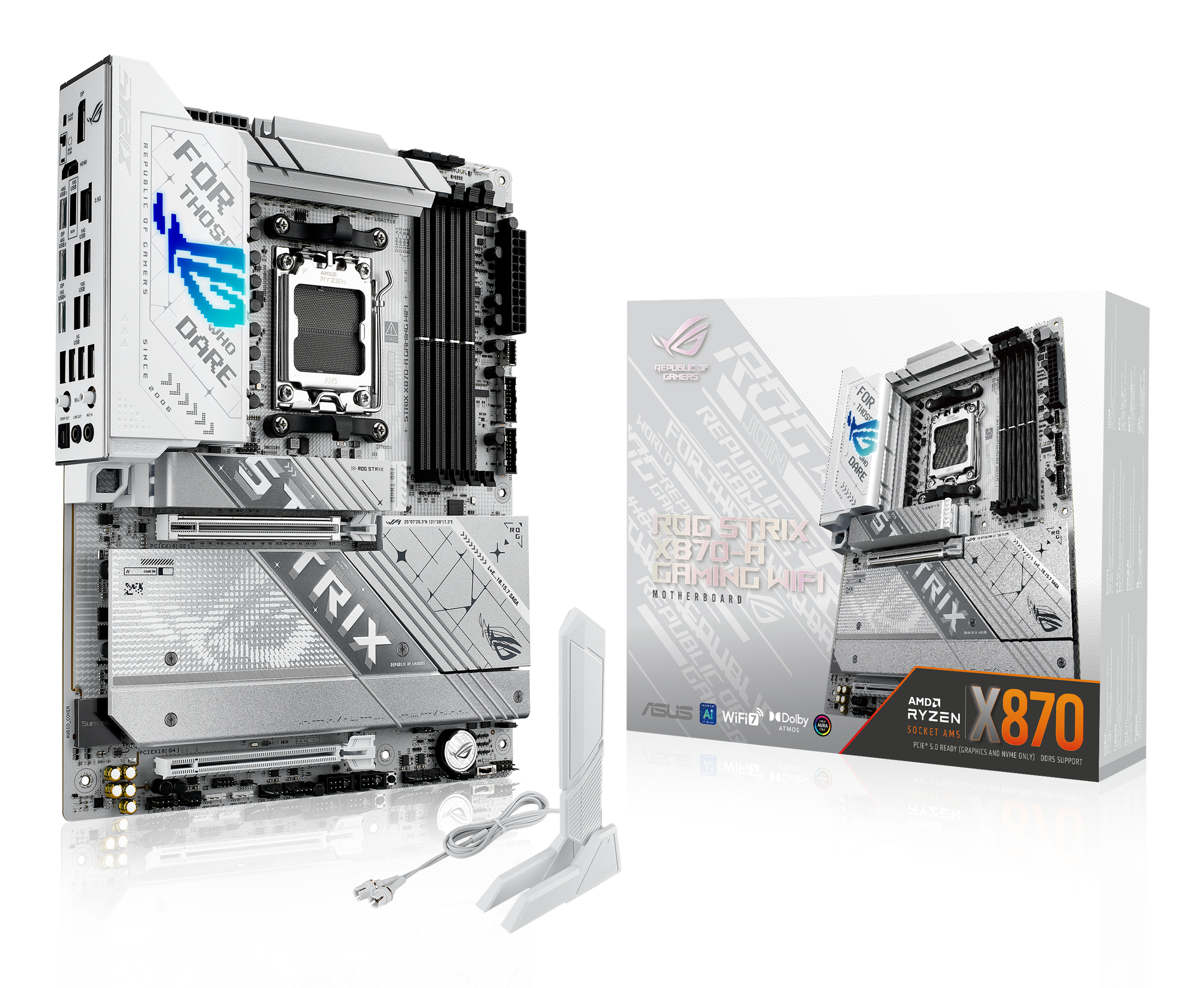 ASUS ROG STRIX X870-A GAMING WIFI AM5 DDR5 ATX MB