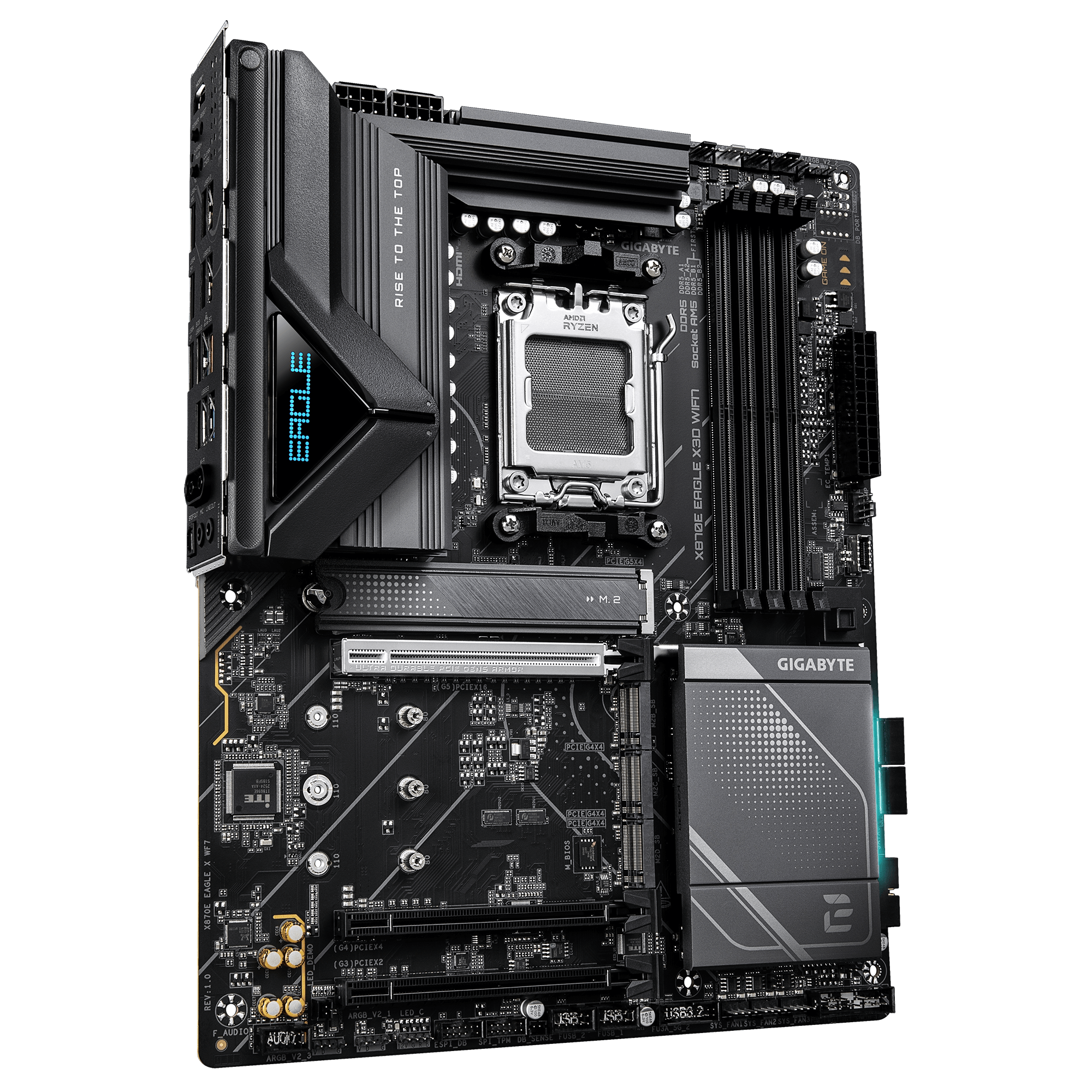 X870E EAGLE X3D WIFI7, Mainboard