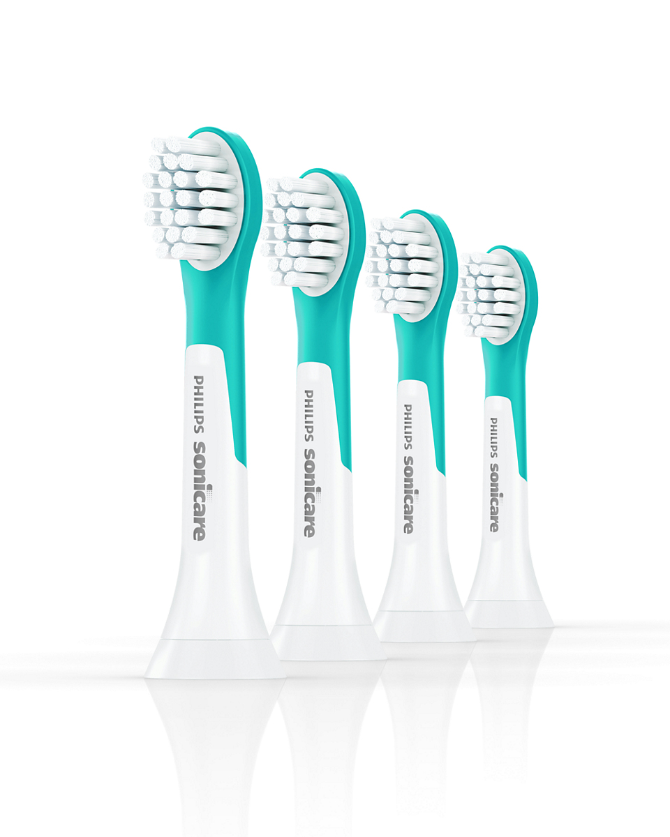 Philips HX6034/90 Sonicare For Kids Ersatzbürstenköpfe 4er-Pack