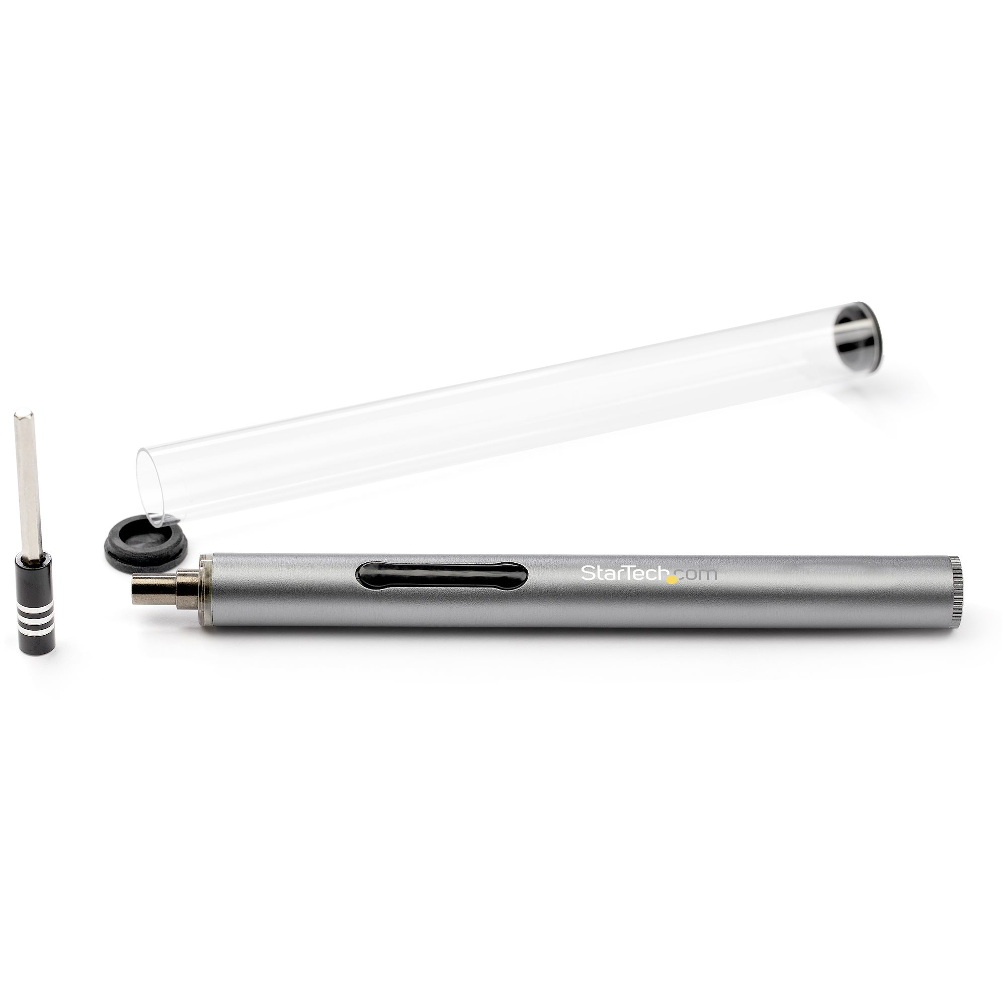 STARTECH.COM Elektrischer Mini-Schraubendreher - Mini-Akkuschrauber - 55 Bits - LED - Magnetisch - Kabellos