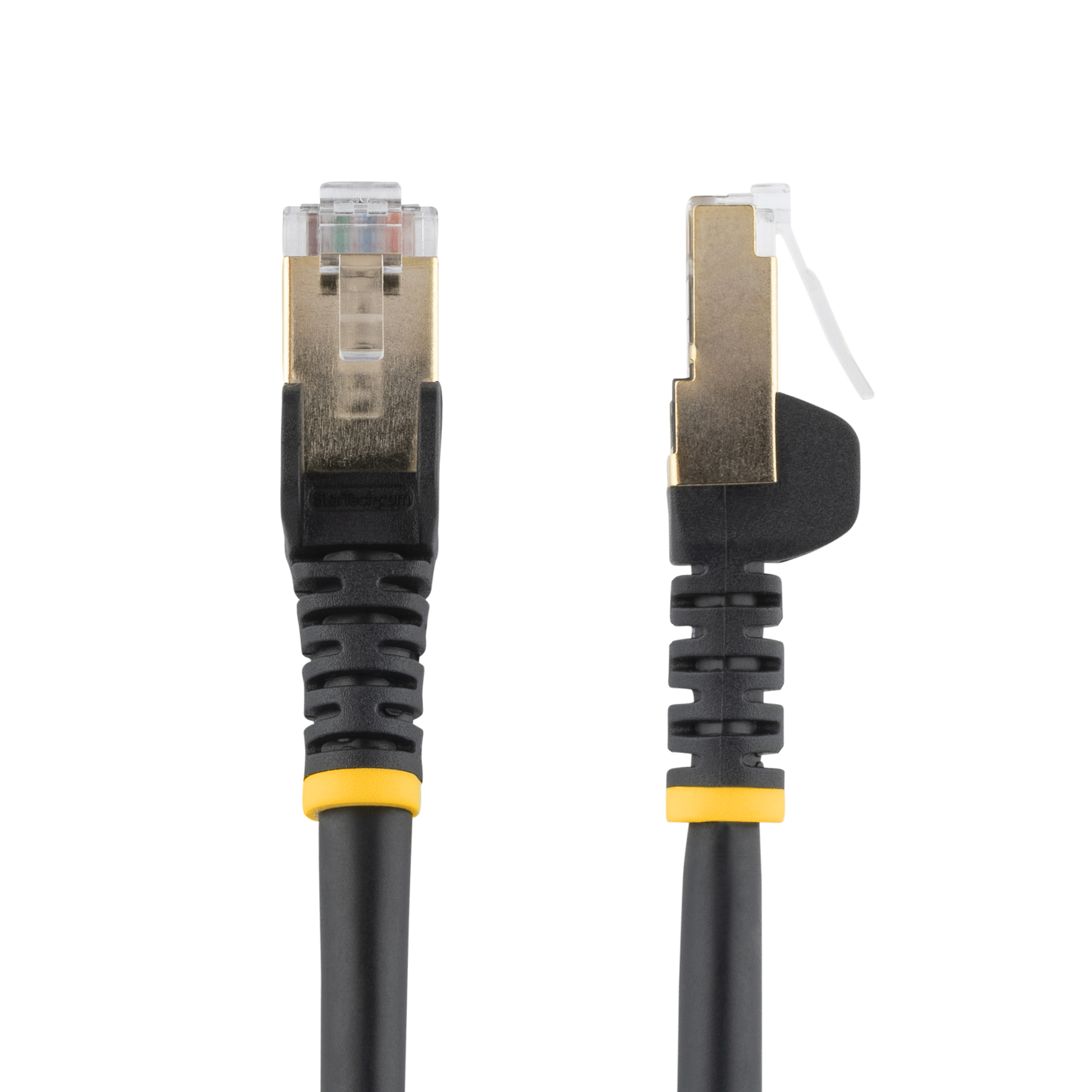 STARTECH.COM 5m CAT6a Ethernet Cable - Black - RJ45 Snagless Connectors - CAT6a STP Cord - Copper Wire - Network Cable 6ASPAT5MBK