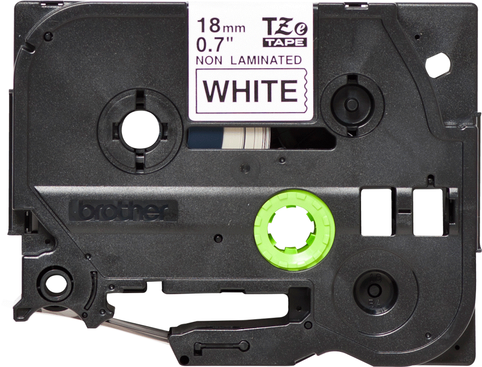 TZE-N241 NON-LAMIN. TAPE 18MM 8M BLACK ON WHITE