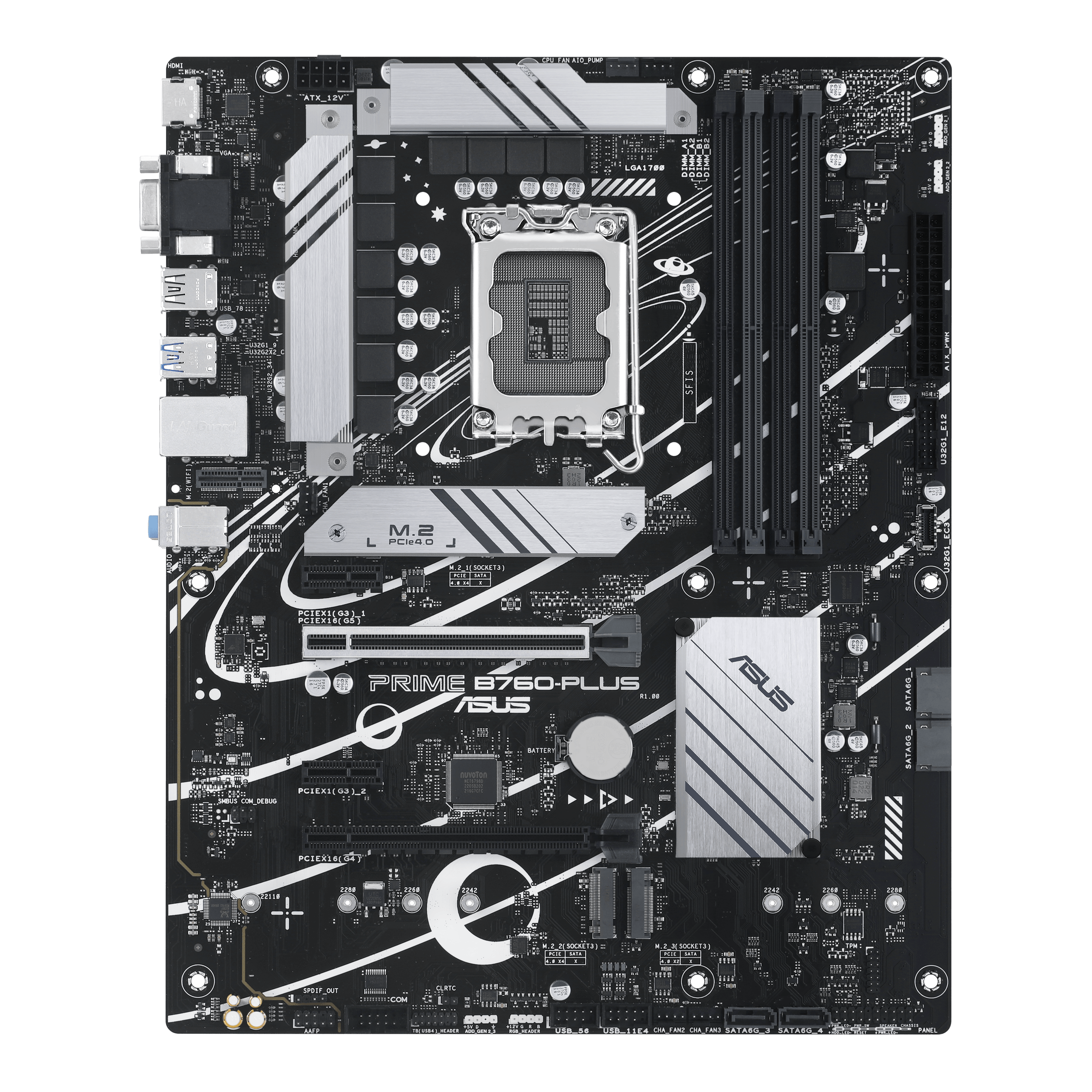 ASUS PRIME B760-PLUS LGA 1700 4xDDR5 ATX 4xSATA MB 1xHDMI 1xDP 1xD-Sub 3xM.2