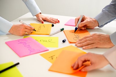 Post-it® Super Sticky Meeting Notes Haftnotizen extrastark 6845-SSP farbsortiert, 4 Blöcke