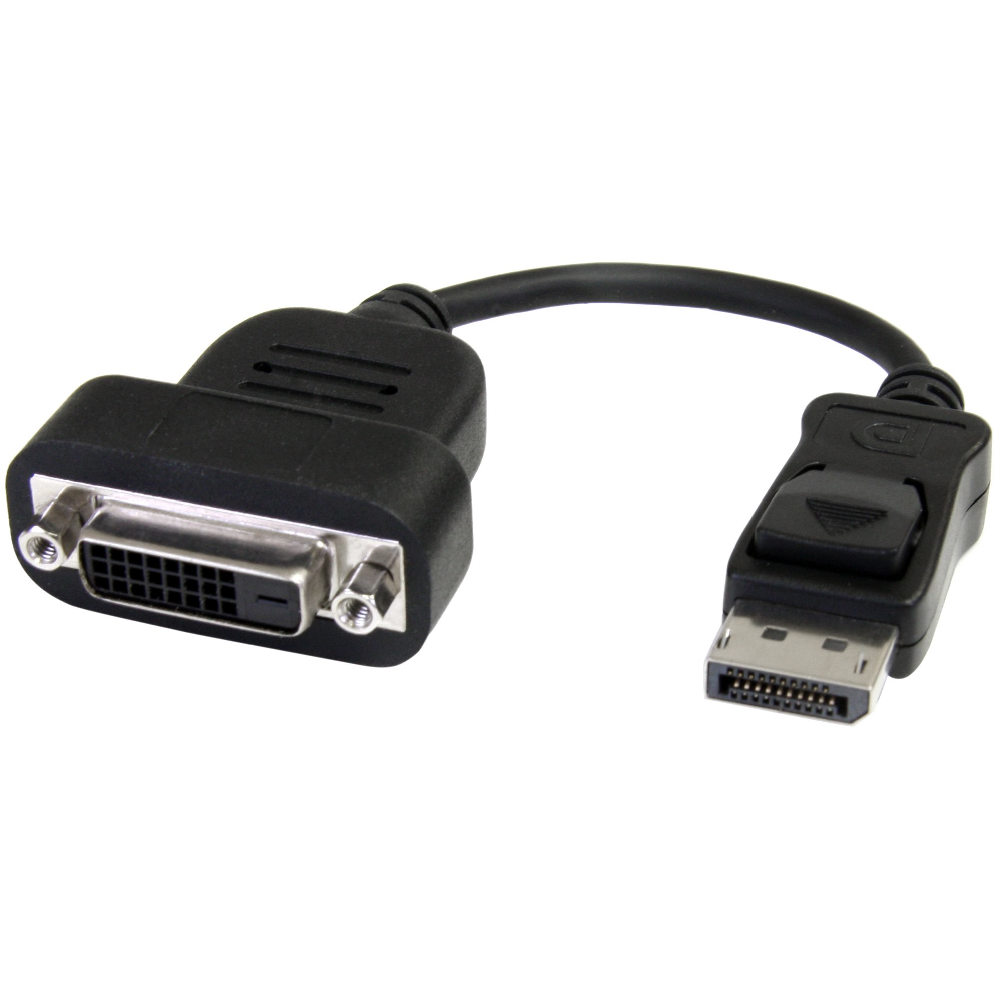 STARTECH.COM Aktiver DisplayPort auf DVI-D Adpater - DP zu DVI Single Link Konverter Stecker/Buchse - 1920x1200