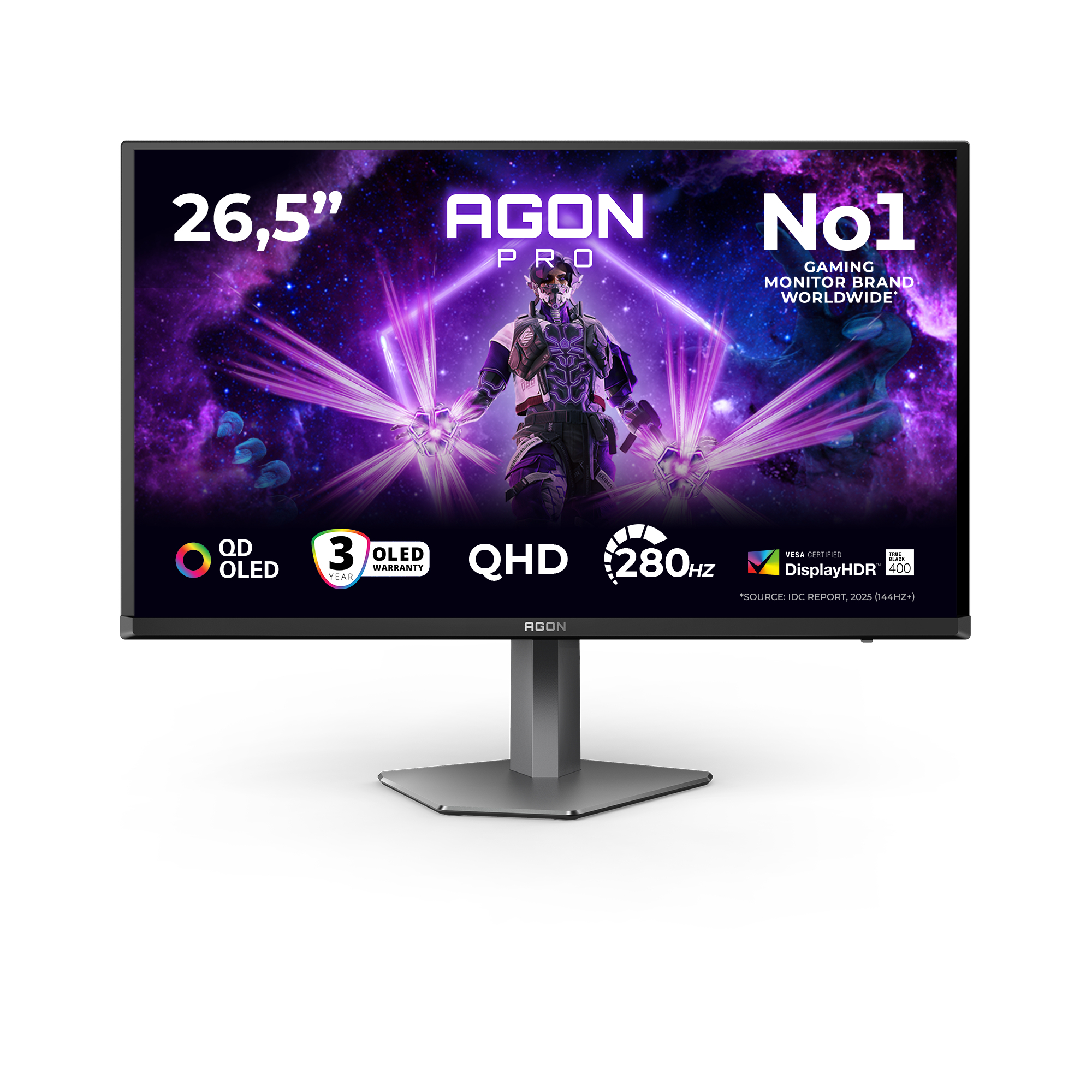 AOC 68,6cm (27) AG276QZD2 16:09 2xHDMI+DP+USB OLED black