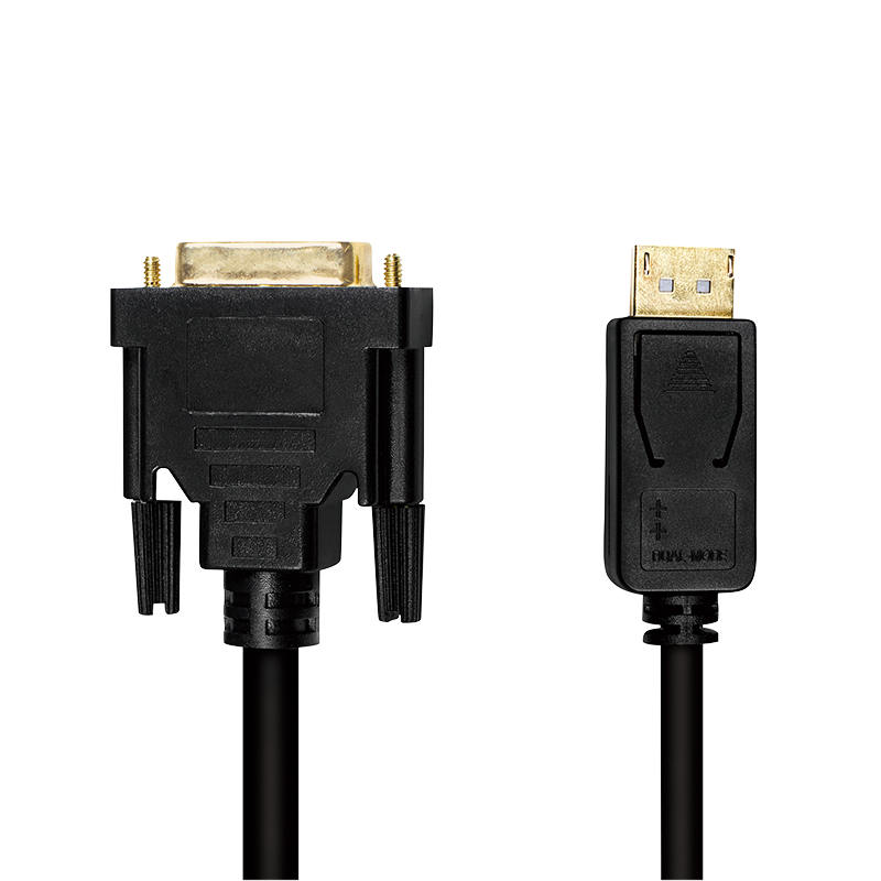 Logilink DisplayPort-Kabel DP 1.2 zu DVI 1.2 3,0m schwarz