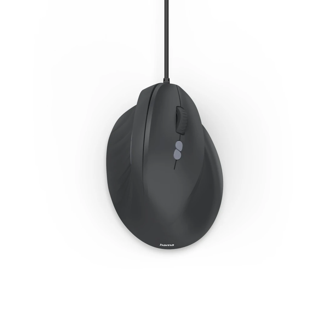 hama ECM-500R Maus ergonomisch kabelgebunden schwarz