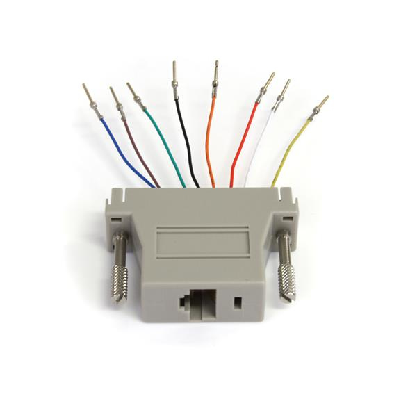 StarTech.com DB-25 RJ-45 Kabeladapter Grau