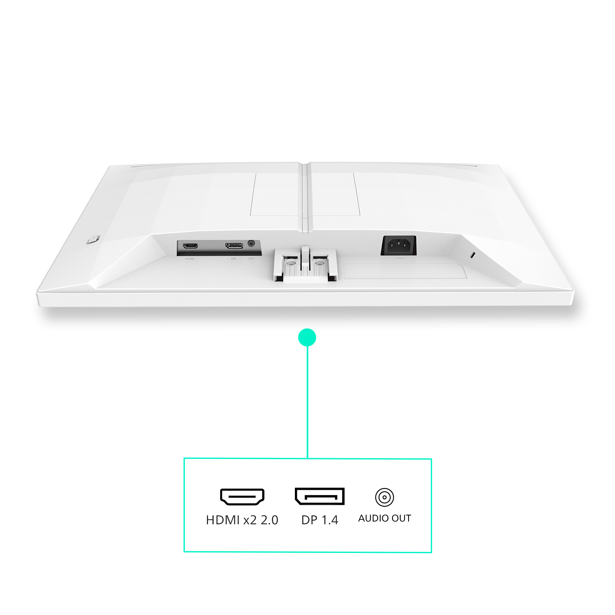 Philips 60,5cm (23,8) 24M2N3201P 16:09 HDMI+DP IPS white