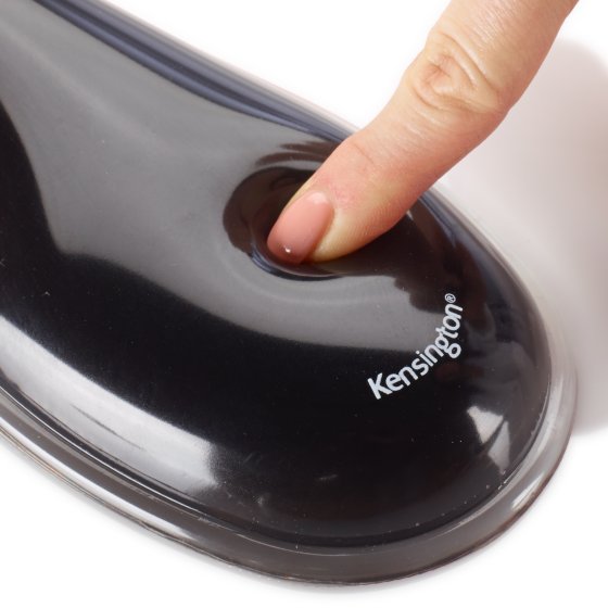 Kensington Mousepad mit Handgelenkauflage Duo Gel schwarz, blau