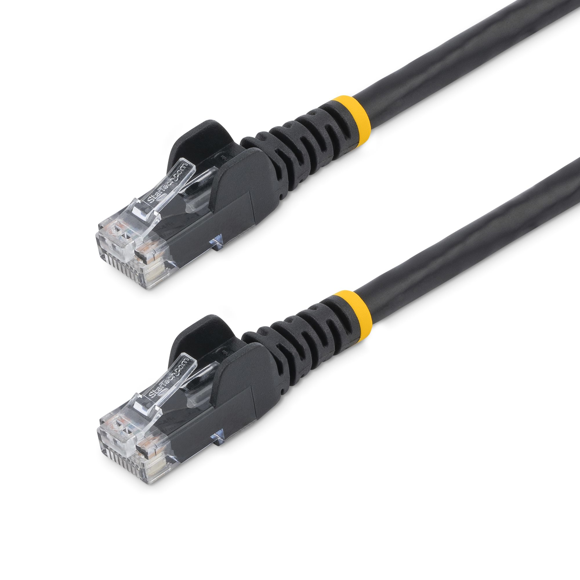 STARTECH.COM 10m Black Cat5e Patch Cable with Snagless RJ45 Connectors - Long Ethernet Cable - 10 m Cat 5e UTP Cable