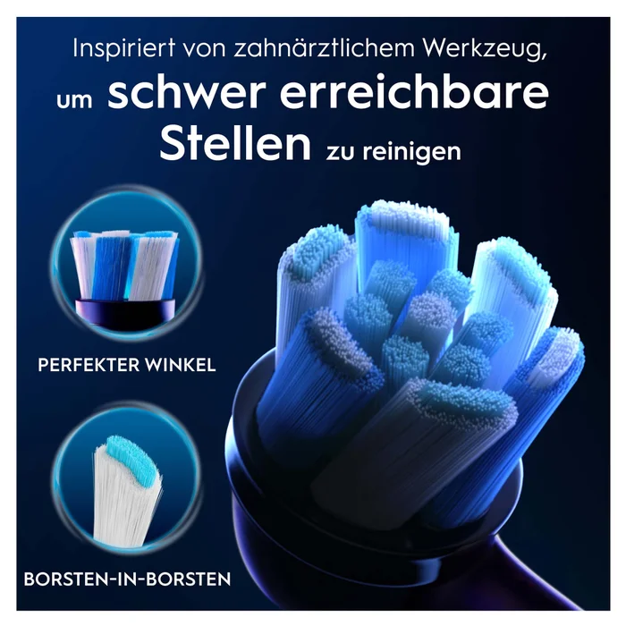 Braun Oral-B iO Ultimative Reinigung 4er, Black Aufsteckbürsten