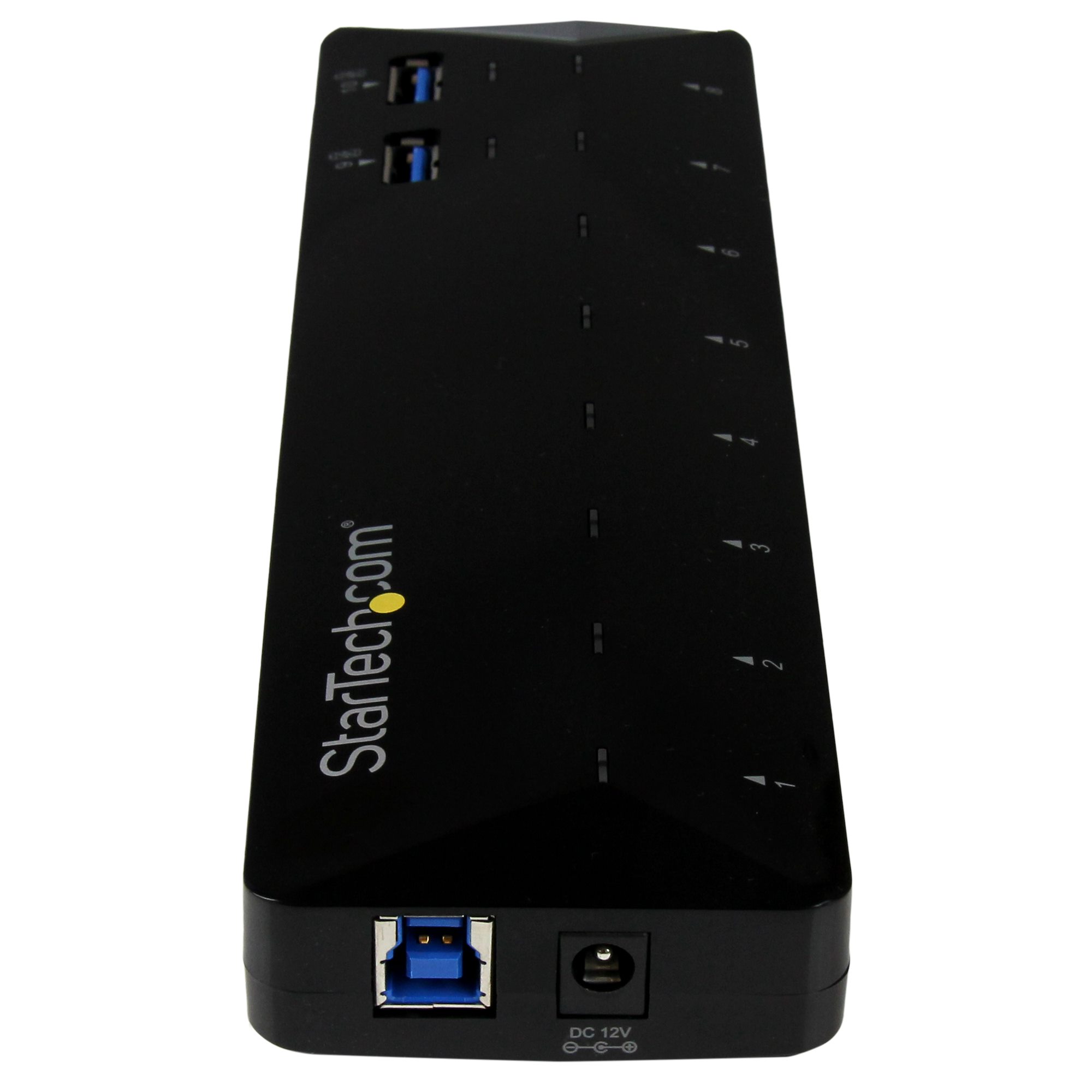 10-PT USB 3.0 HUB W/ CHARGING 2X1.5A CHARGE AND SYNC PORTS