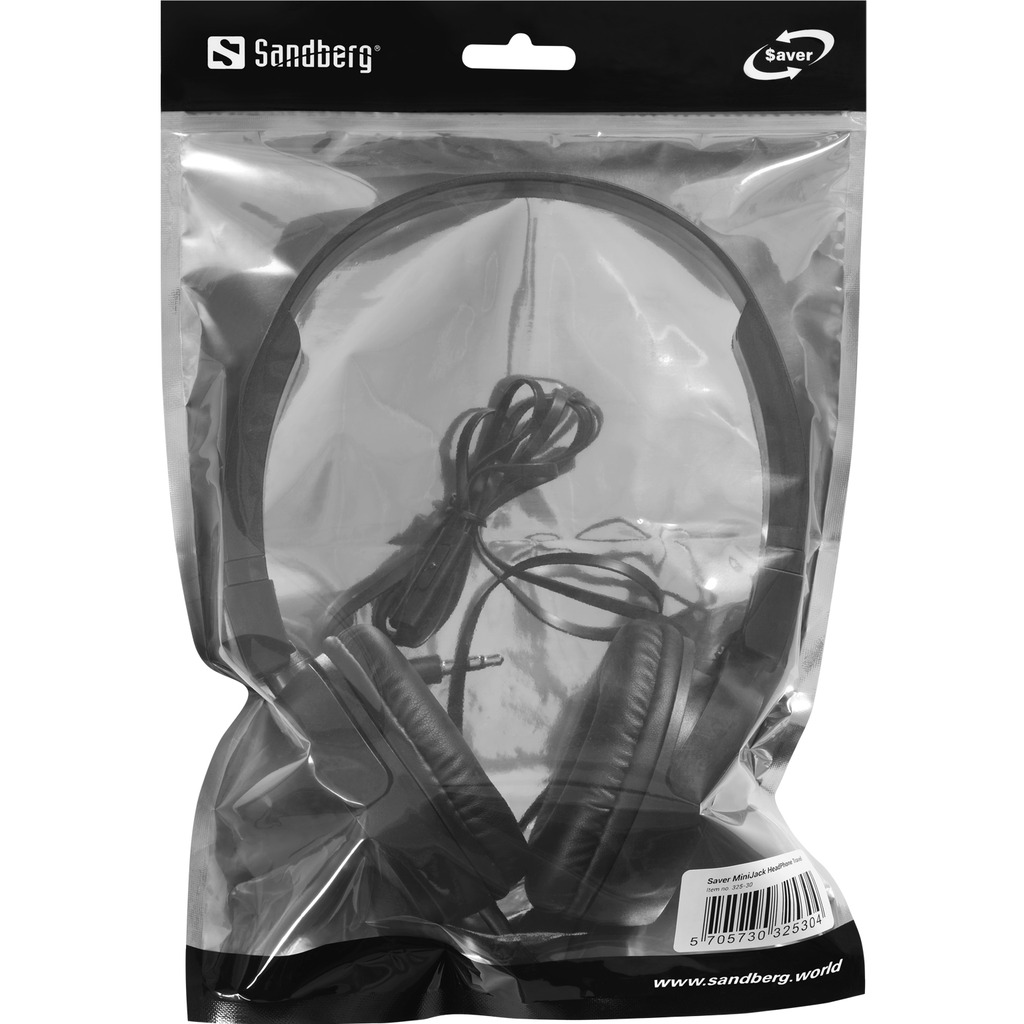 SANDBERG Saver MiniJack Headphone Travel