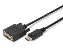 DISPLAYPORT ADAPTER CABLE 1.0M DP - DVI (24+1)
