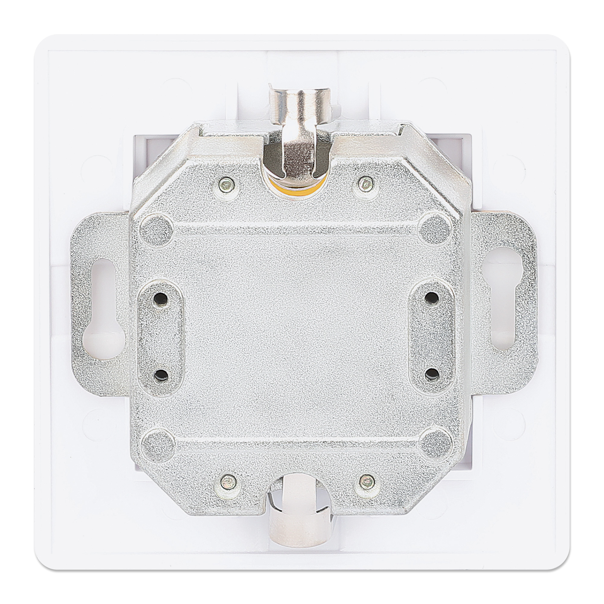 INTELLINET 2-Port Cat6 10G RJ45-Unterputzdose STP weiß