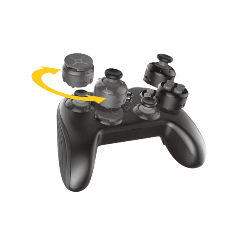 LEXIP X STEELPLAY Wireless Customizable Controller + 2 Cases Switch