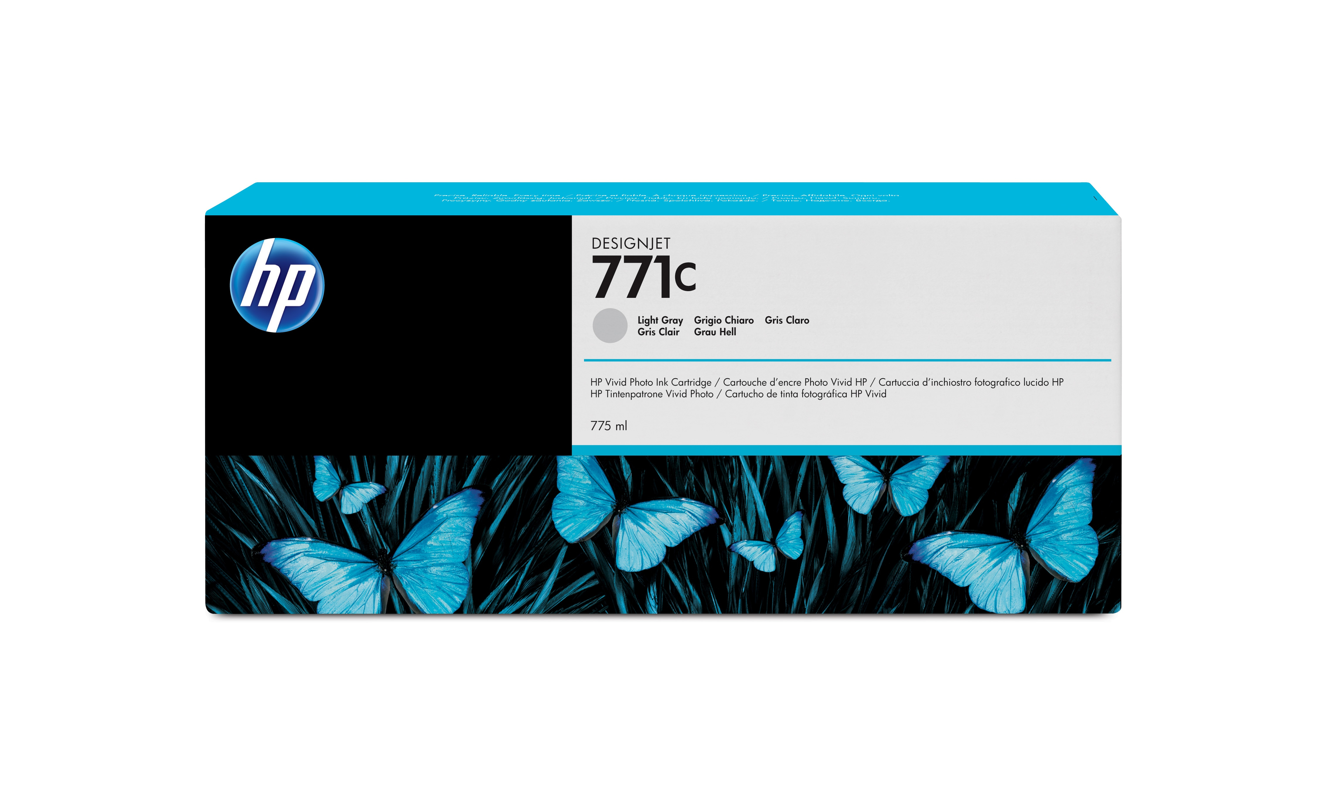 HP 771C Original Tinte hell grau Standardkapazität 775ml 1er-Pack