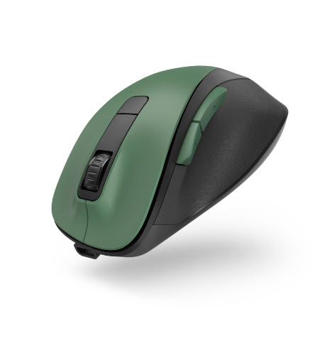 hama MW-500 Maus ergonomisch kabellos waldgrün