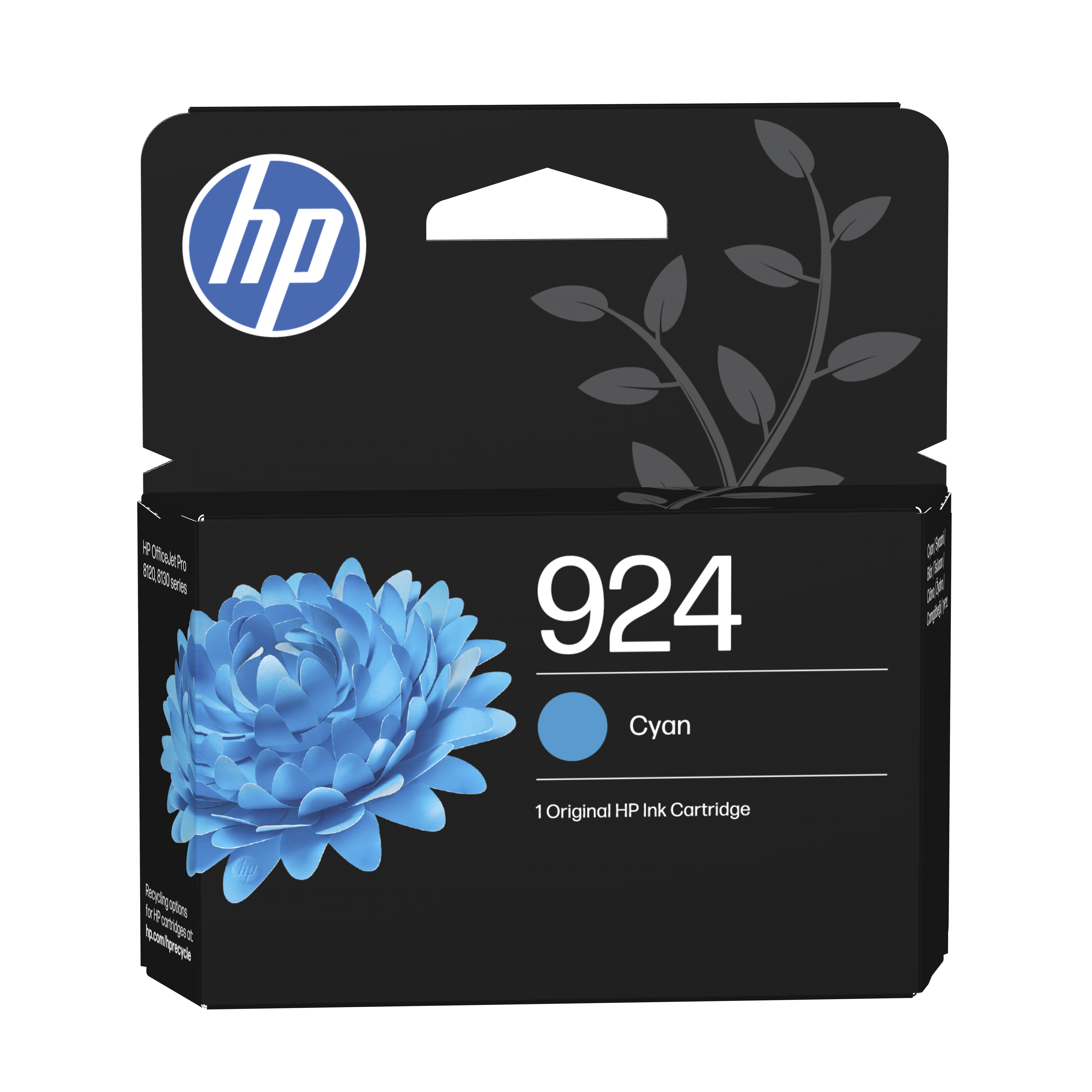 HP 924(4K0U3NE) cyan Druckerpatrone