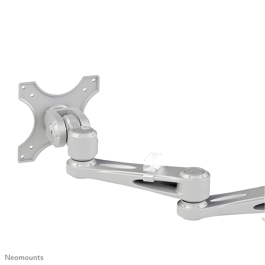 NEOMOUNTS DeskMount 2x25,4-66,04cm 2x10-26Zoll 12 kg Clamp silver