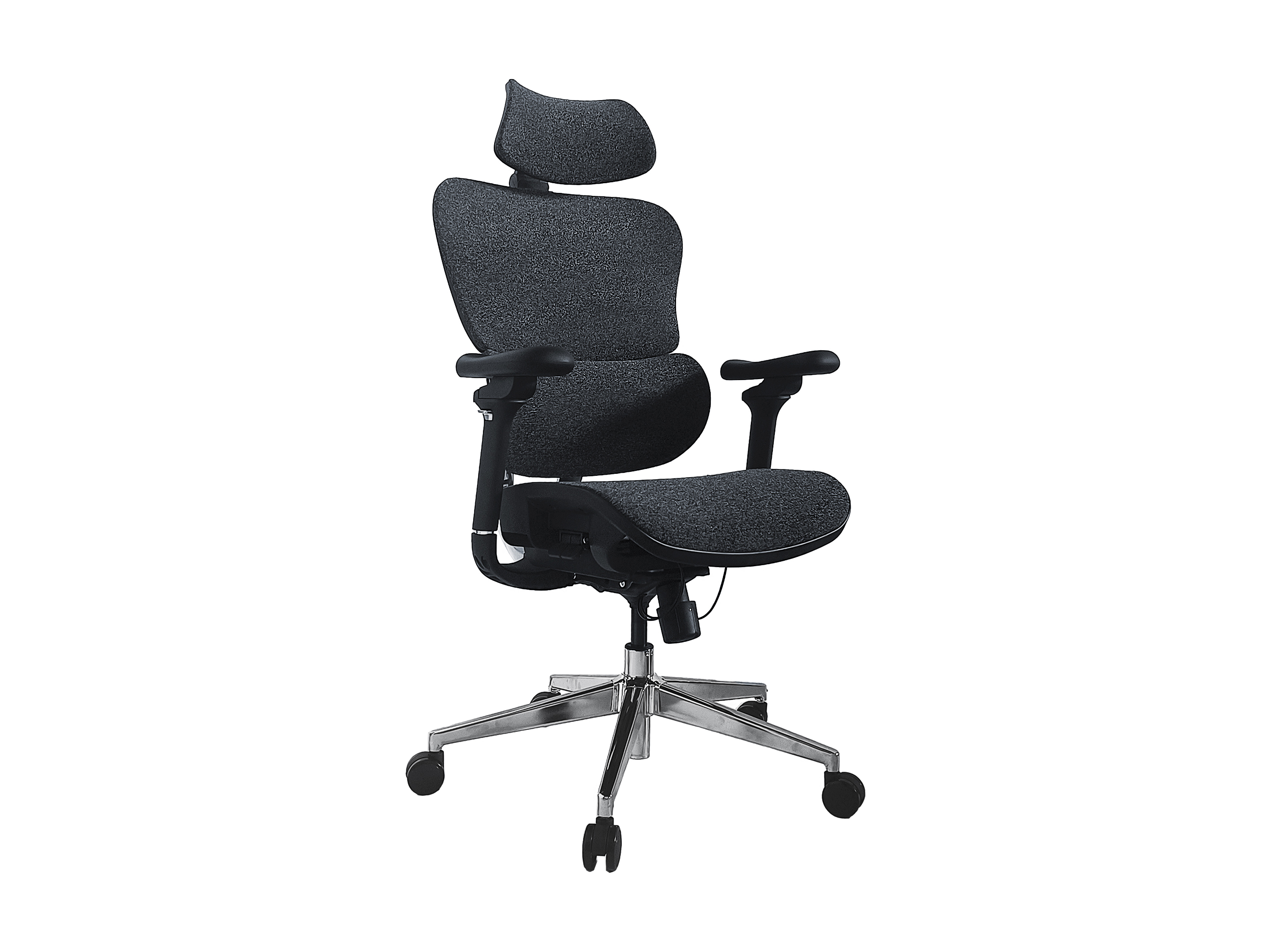 Equip Ergonomischer Bürostuhl+Kopf/Armstützen blau/schwarz lite Retail