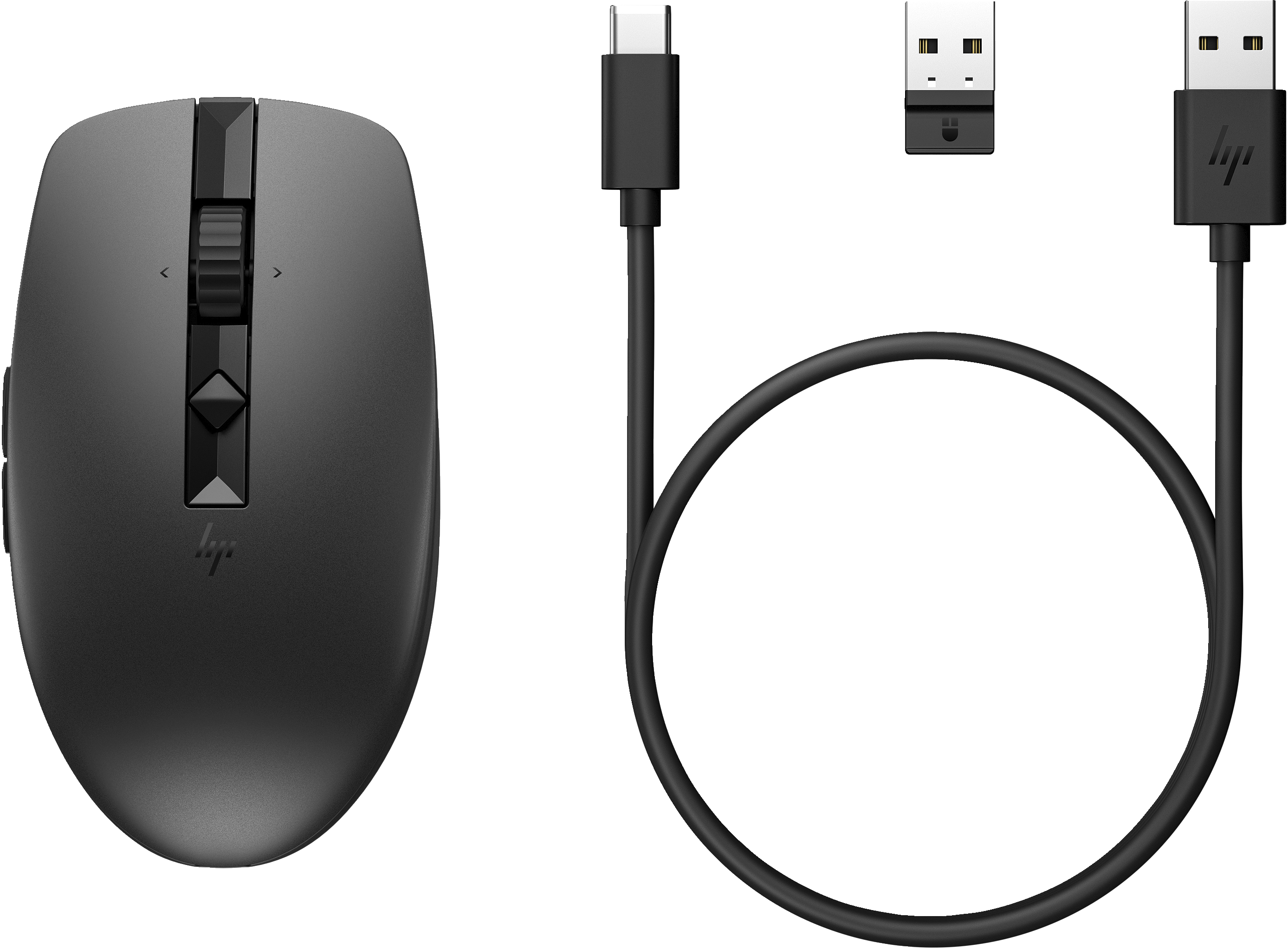 HP 710 Rechargeable Silent Mouse Graphite Euro (P)