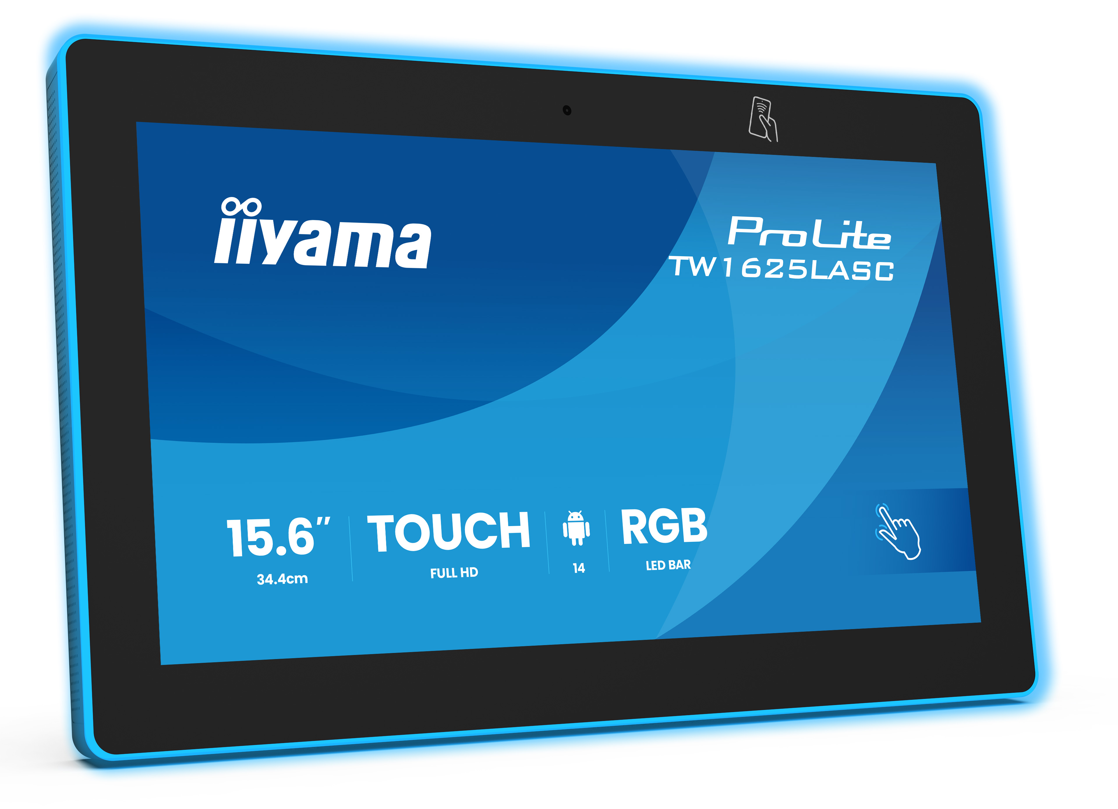 IIYAMA 34.4cm (15,6) TW1625LASC-B3PNR 16:9 M-Touch IPS