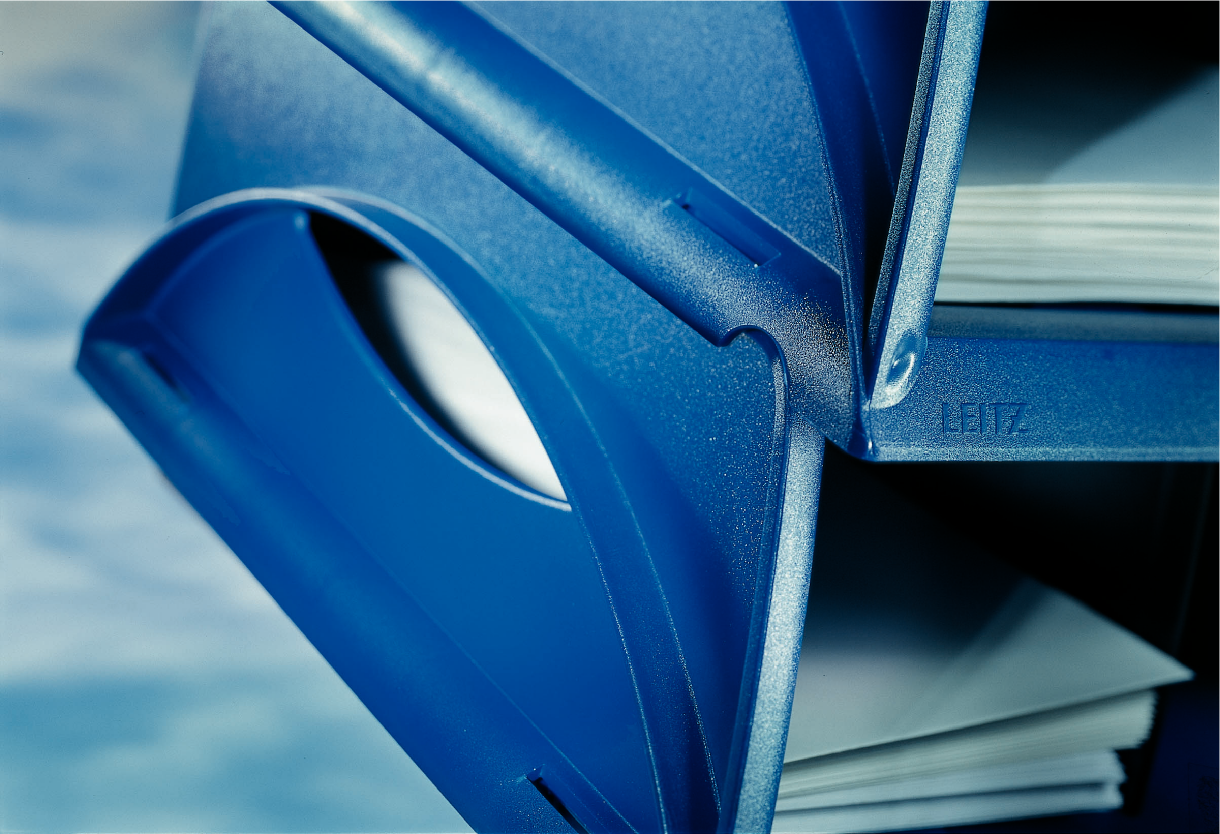 LEITZ Briefablage Sorty A4 quer grau DIN A4, 1 St.