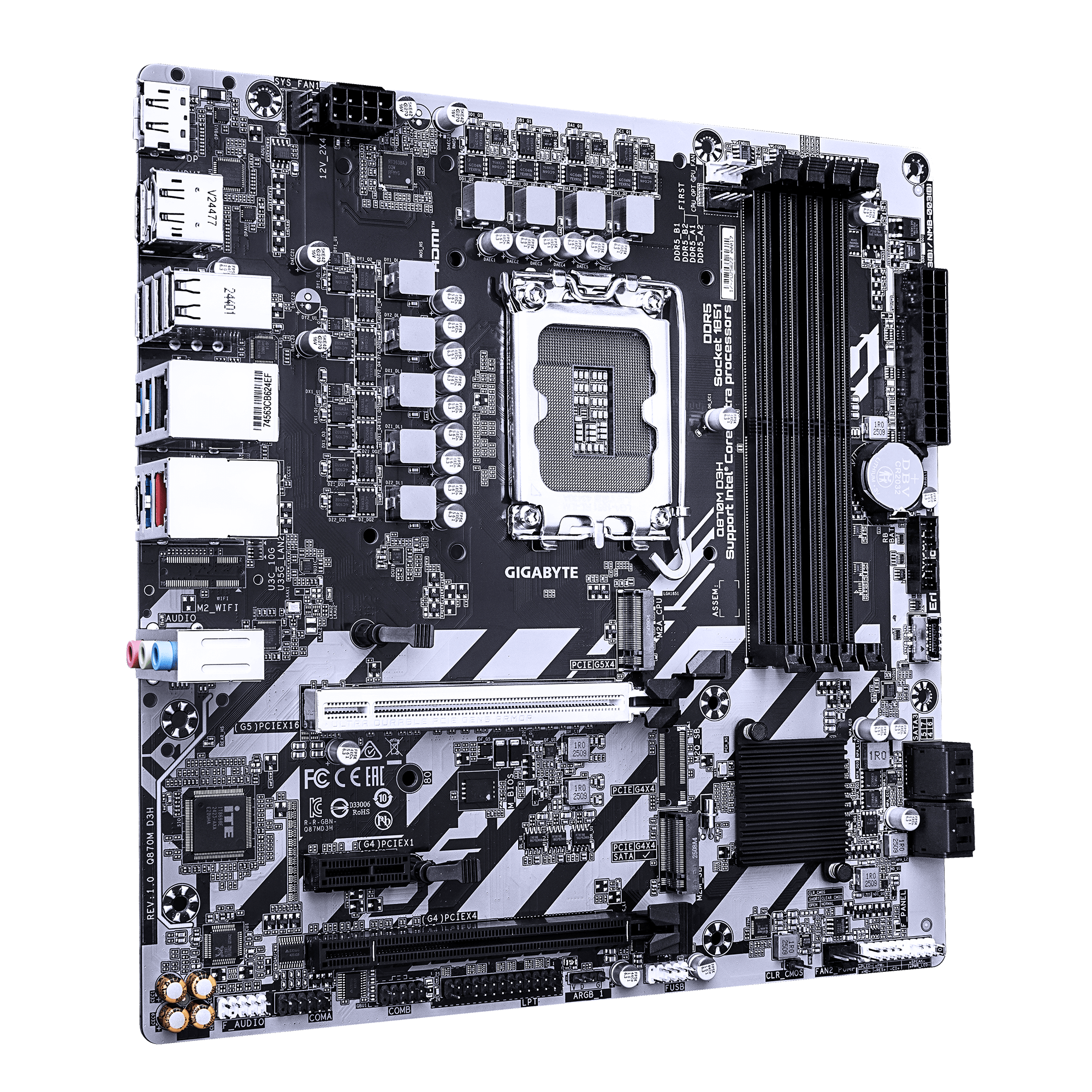 Gigabyte Q870M D3H (Q870,S1851,mATX,DDR5